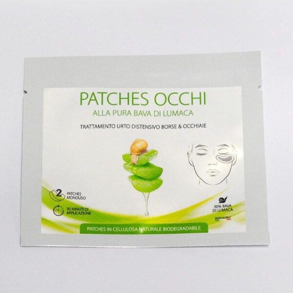 Patch Occhi alla pura bava di lumaca